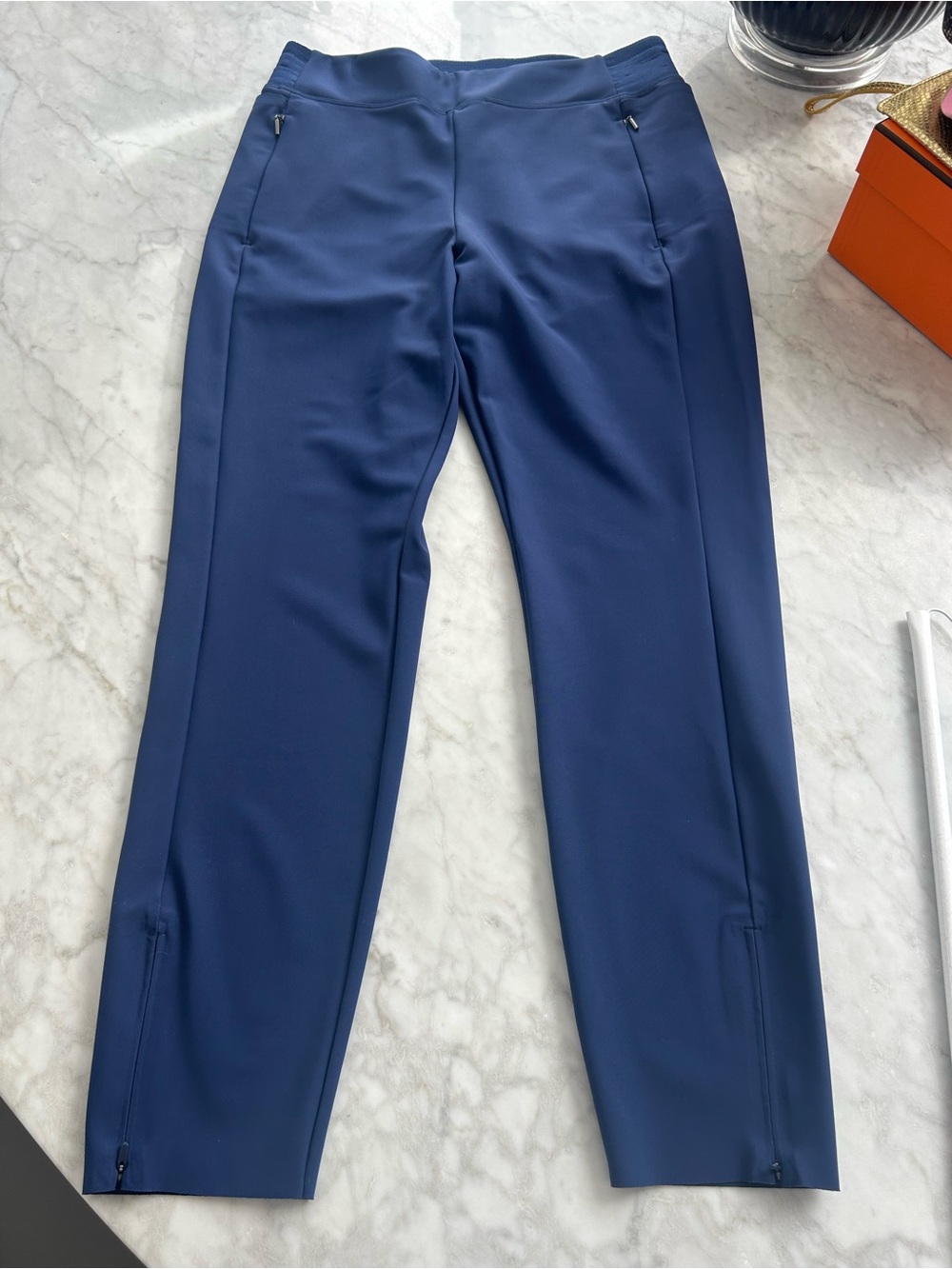 Athleta Women’s Slim Stretch Pants in Royal Blue